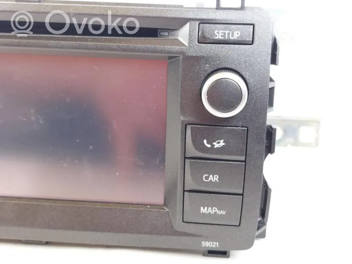 Toyota Auris E180 Radio/CD/DVD/GPS-pääyksikkö 8614002010