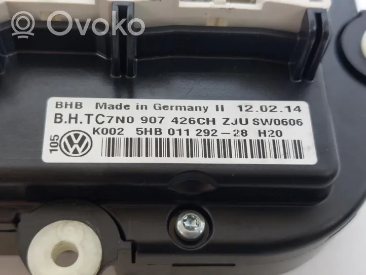 Volkswagen Caddy Console centrale 5HB011292