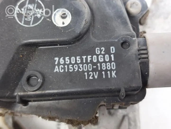 Honda Jazz Tringlerie et moteur d'essuie-glace avant 76505TF0G01