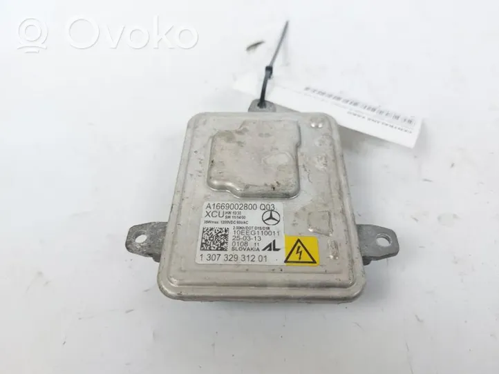 Mercedes-Benz B W246 W242 Modulo di zavorra faro Xenon A1669002800