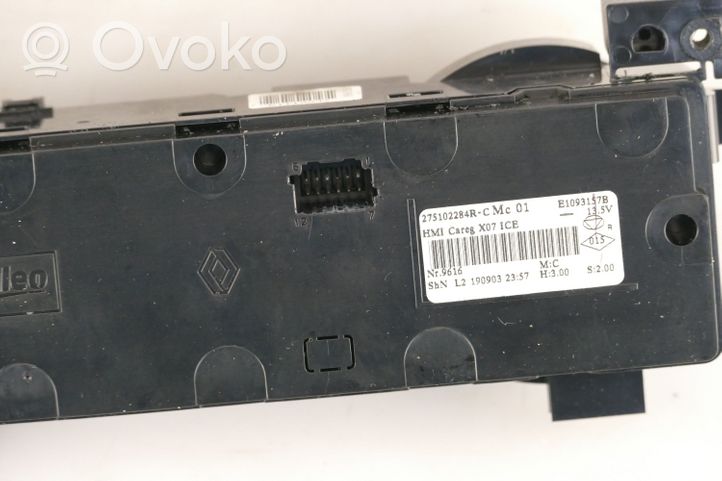 Dacia Sandero Przełącznik / Włącznik nawiewu dmuchawy 275102284R