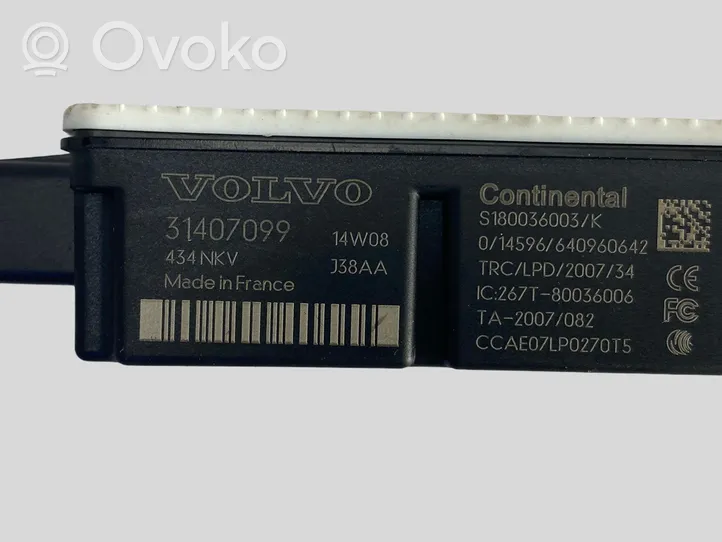 Volvo S60 Moduł / Sterownik hamulca 31407099