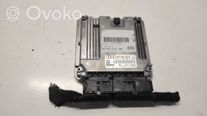 Audi A6 S6 C6 4F Moottorin ohjainlaite/moduuli 4F2910115B