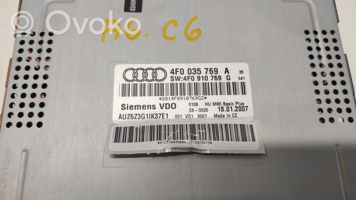 Audi A6 S6 C6 4F Caricatore CD/DVD 4F0035769A
