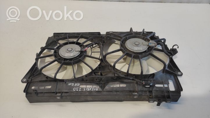 Toyota Avensis T250 Kale ventilateur de radiateur refroidissement moteur 090206281