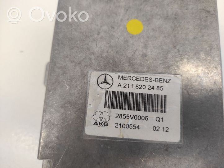 Mercedes-Benz E W211 Centralina/modulo bluetooth A2118202485