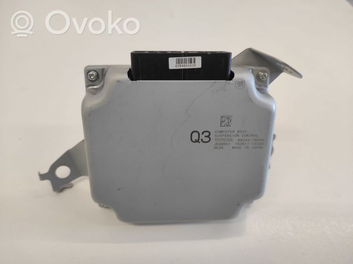 Lexus NX Sterownik / Moduł zawieszenia pneumatycznego 8924378040