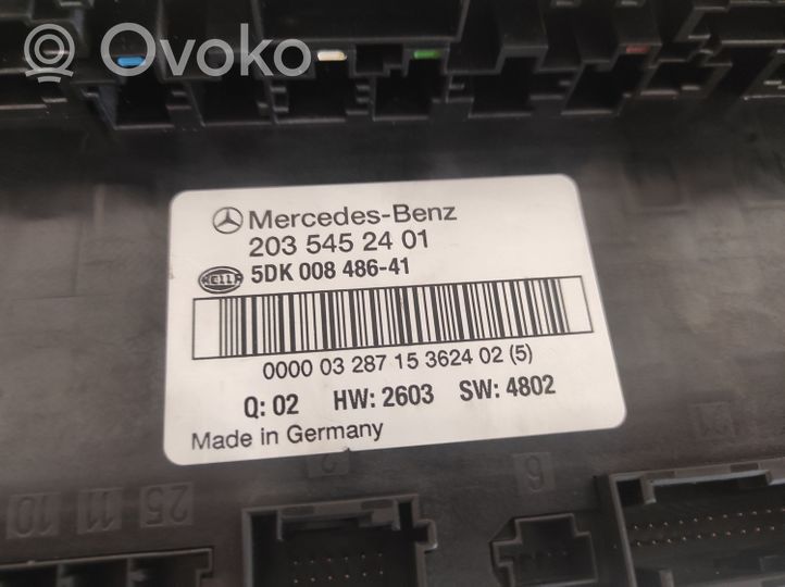 Mercedes-Benz C W203 Unité de contrôle SAM 2035452401