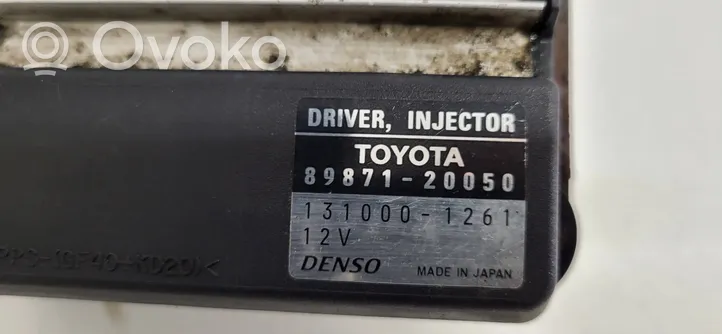 Toyota Corolla Verso AR10 Unité / module de commande d'injection de carburant 8987120050