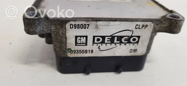 Opel Astra G Calculateur moteur ECU 09355919