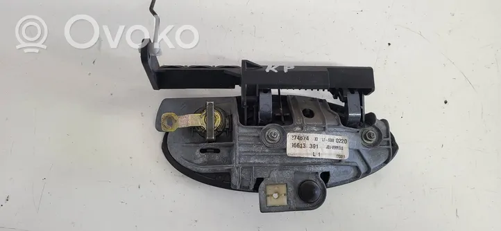 Citroen C5 Klamka zewnętrzna drzwi przednich 96613391