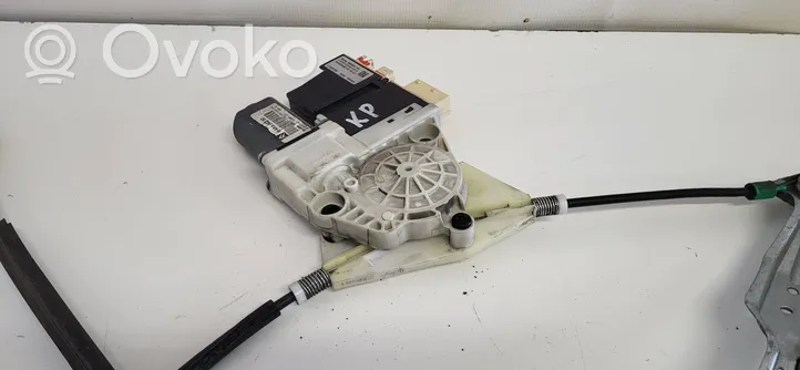 Citroen C5 Front door window regulator with motor 9649304380