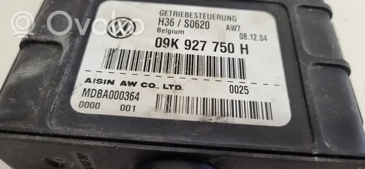 Volkswagen Transporter - Caravelle T5 Module de contrôle de boîte de vitesses ECU 09K927750H