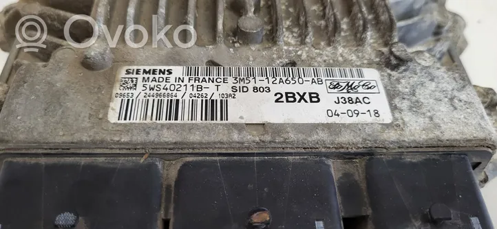 Ford Focus C-MAX Sterownik / Moduł ECU 3M5112A650AB