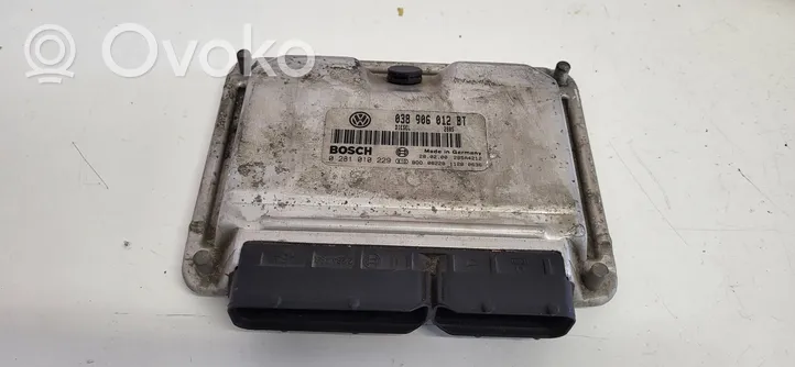 Seat Toledo II (1M) Sterownik / Moduł ECU 038906012DT