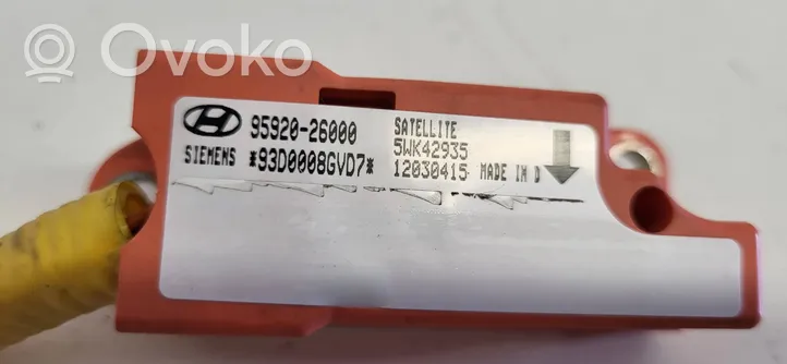 Hyundai Santa Fe Gaisa spilvenu trieciensensors 9592026000