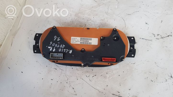 Renault Clio II Compteur de vitesse tableau de bord 