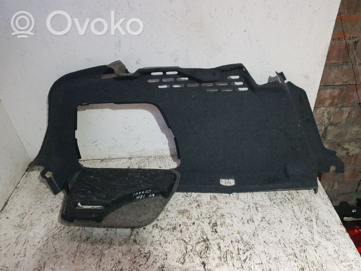 Audi A4 S4 B8 8K Tavaratilan/takakontin alempi sivuverhoilu 8K5863887