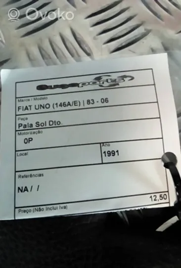 Fiat Uno Häikäisysuojan kiinnityskoukun kiinnike 