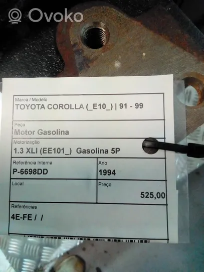 Toyota Corolla E100 Moteur 