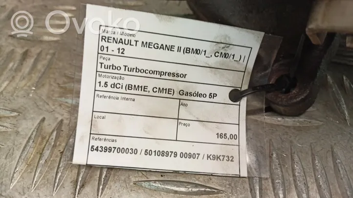 Renault Megane II Turbina 