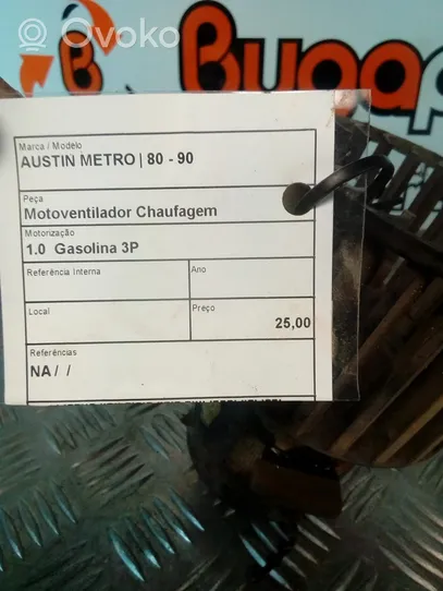 Austin Metro Ventola riscaldamento/ventilatore abitacolo 