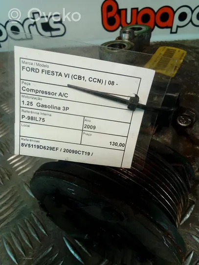 Ford Fiesta Air conditioning (A/C) compressor (pump) 