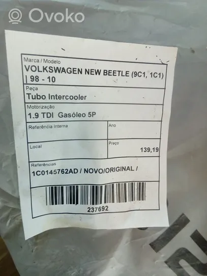 Volkswagen New Beetle Interkūlerio žarna (-os)/ vamzdelis (-iai) 