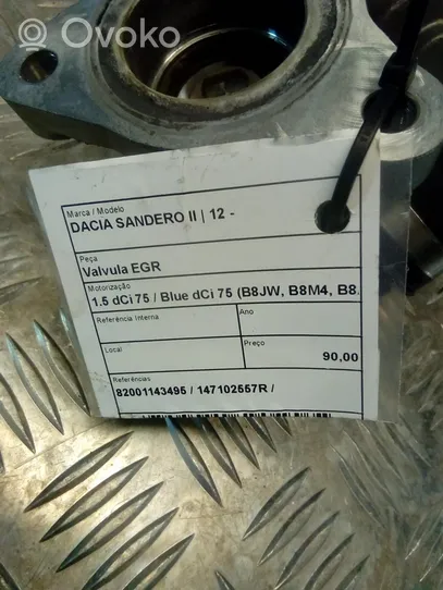 Dacia Sandero EGR-venttiili 
