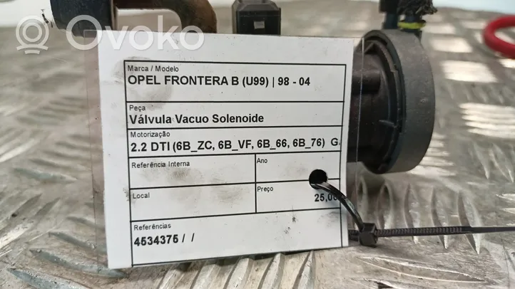Opel Frontera B Turboahtimen magneettiventtiili 
