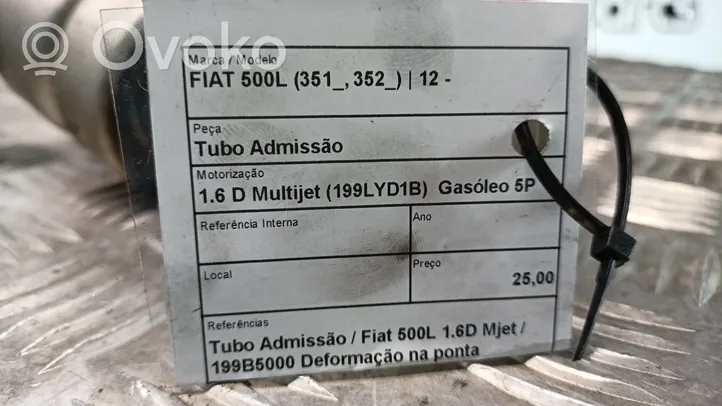 Fiat 500L Tube d'admission d'air 
