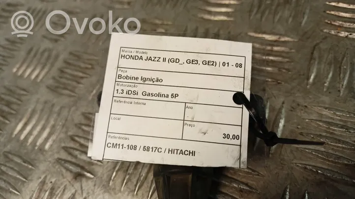 Honda Jazz Aparat / Rozdzielacz zapłonu 