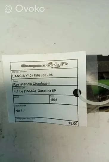 Lancia Y10 Soplador/ventilador calefacción 