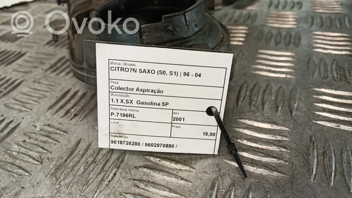 Citroen Saxo Kolektor ssący 