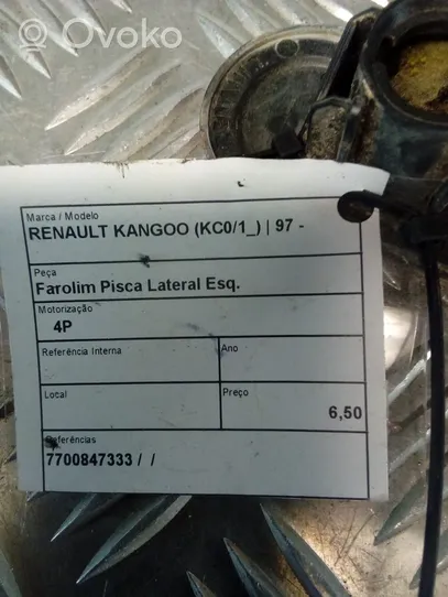 Renault Kangoo I Rekisterikilven valo 