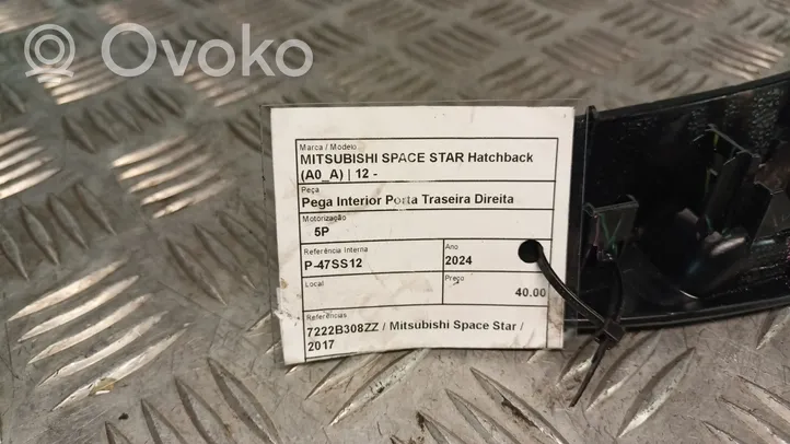 Mitsubishi Space Star Takaoven sisäkahva 