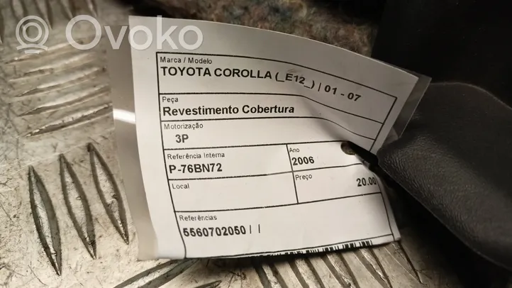 Toyota Corolla E120 E130 Techo 