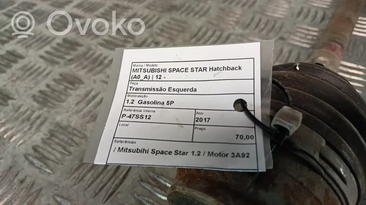Mitsubishi Space Star Priekinis pusašis 