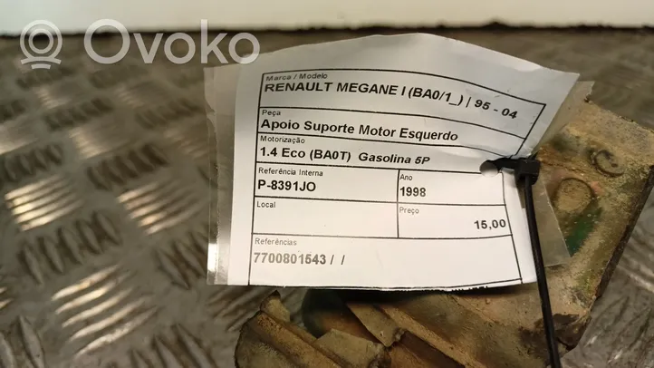 Renault Megane I Support de moteur, coussinet 