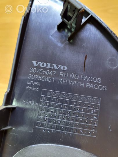 Volvo XC60 Boczny element deski rozdzielczej 30755647