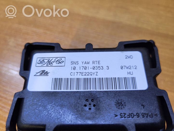 Volvo S40 ESP (elektroniskās stabilitātes programmas) sensors (paātrinājuma sensors) 10170103533