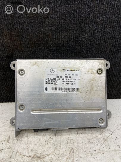 Volkswagen Crafter Bluetooth control unit module A2118705526