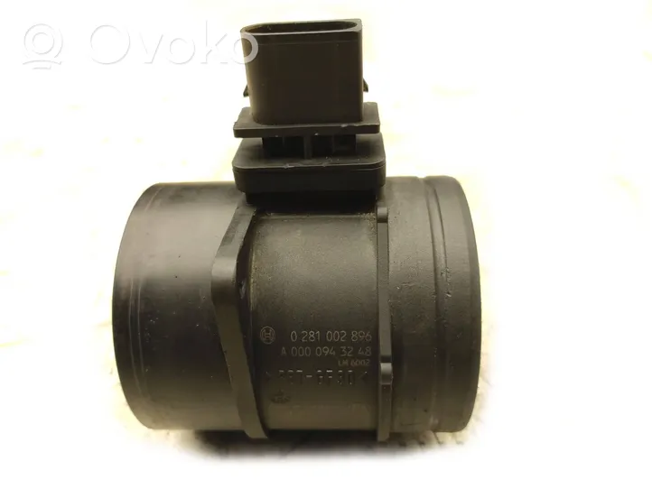 Volkswagen Crafter Mass air flow meter A0000943248