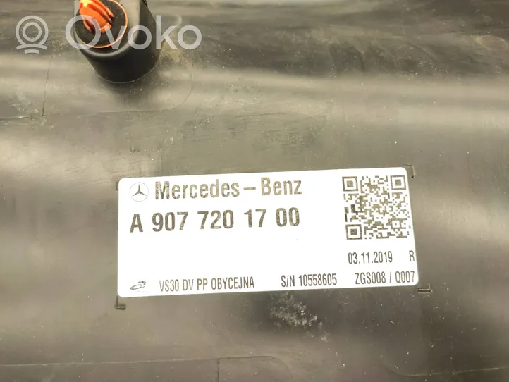 Mercedes-Benz Sprinter W907 W910 Rivestimento del pannello della portiera anteriore A9077201700