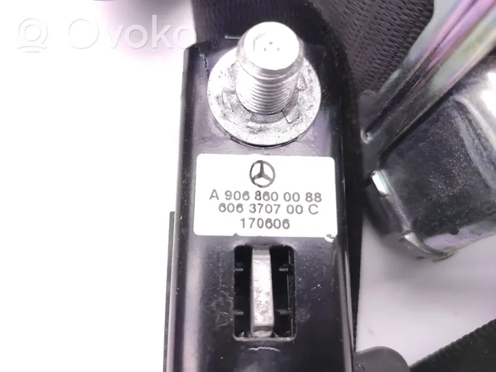 Mercedes-Benz Sprinter W906 Pas bezpieczeństwa fotela przedniego 601384100