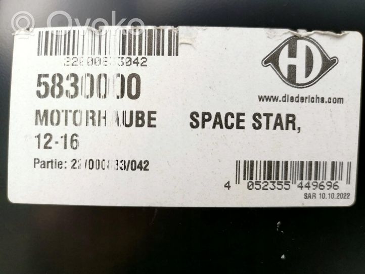 Mitsubishi Space Star Couvercle, capot moteur 5830000