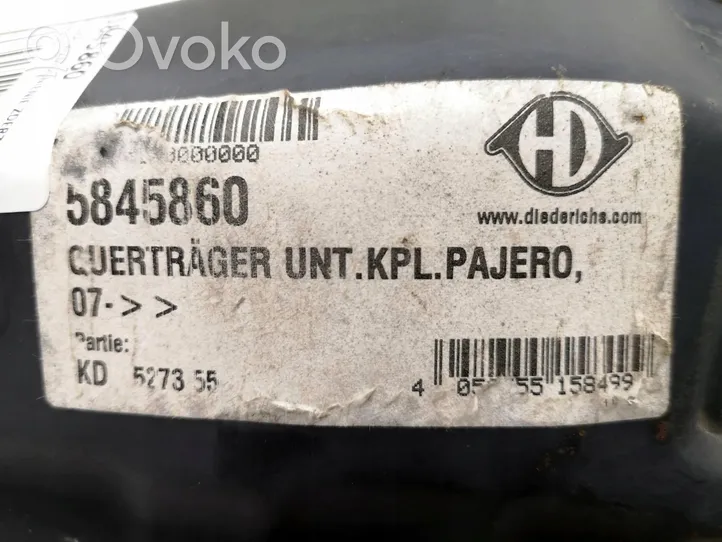 Mitsubishi Pajero Traversa di supporto paraurti anteriore 5845860