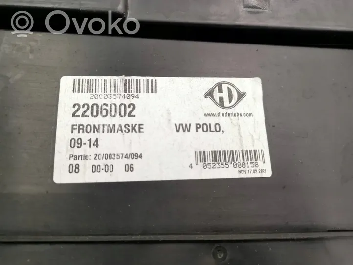 Volkswagen Polo V 6R Radiatorių panelė (televizorius) 2206002