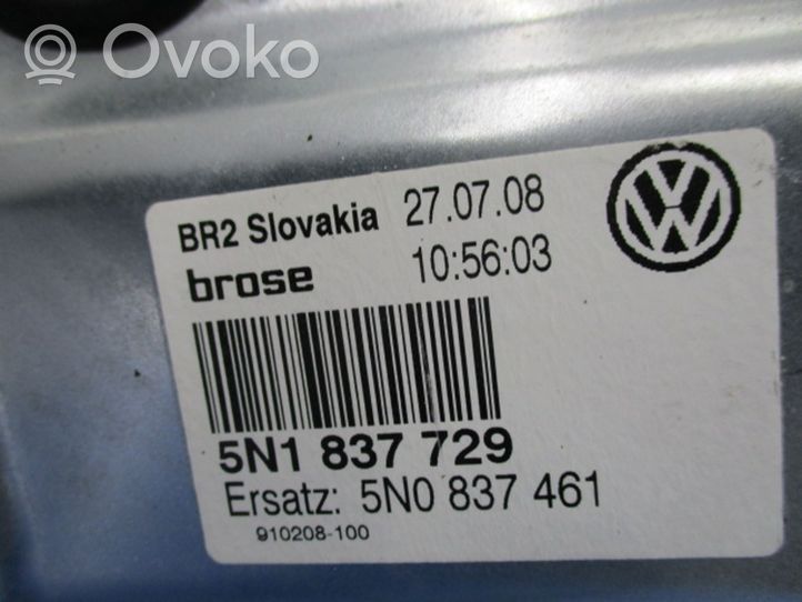 Volkswagen Tiguan Alzacristalli della portiera anteriore con motorino 5N0837755