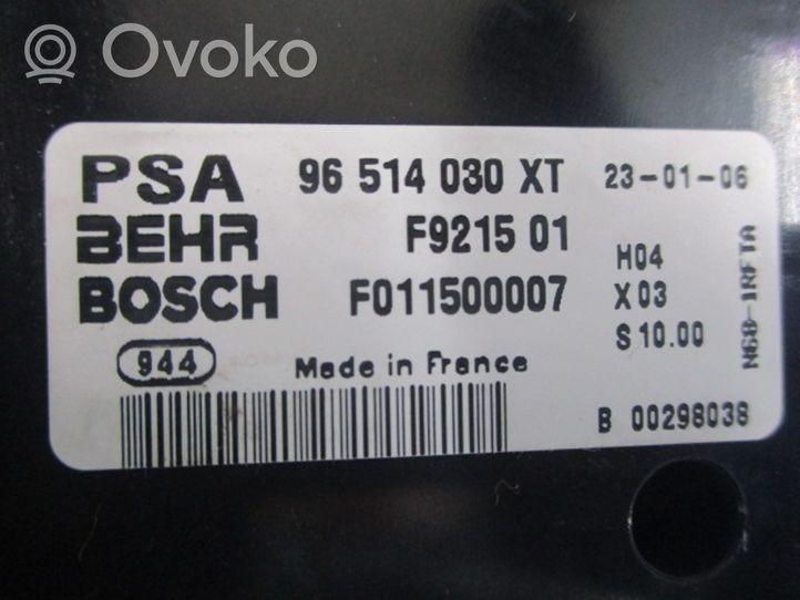 Citroen Xsara Picasso Centralina del climatizzatore 96514030XT